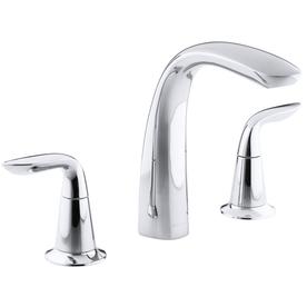 UPC 885612008114 product image for KOHLER Refinia Polished Chrome 2-Handle Fixed Deck Mount Bathtub Faucet | upcitemdb.com