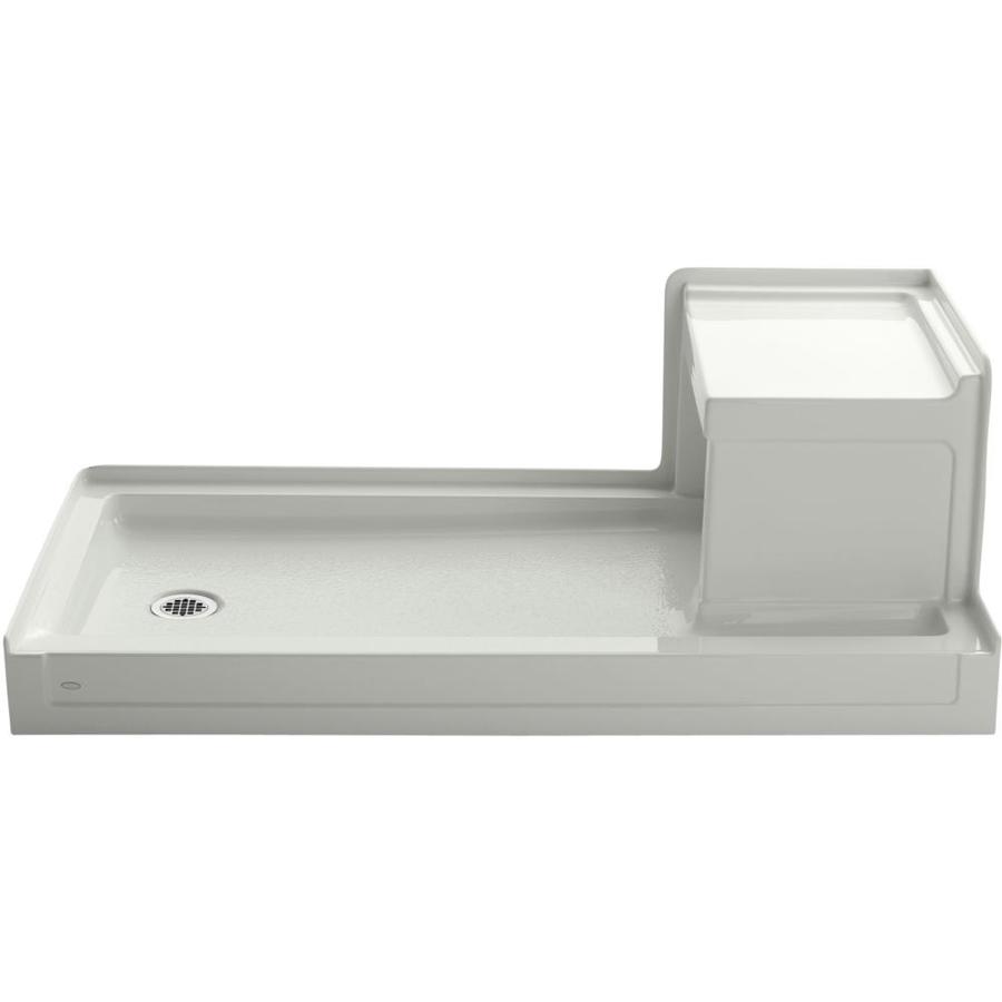 Shop Kohler Tresham Dune Acrylic Shower Base Common 32 In X 60 In Actual 32 In X 60 In At