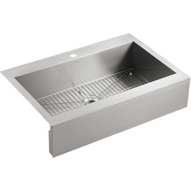 UPC 885612091123 product image for KOHLER Vault 18-Gauge Single-Basin Tile-in Stainless Steel Kitchen Sink | upcitemdb.com