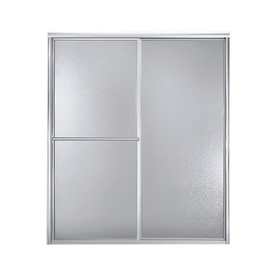 UPC 885612097774 product image for Sterling 54.375-in to 59.375-in W x 70-in H Silver Sliding Shower Door | upcitemdb.com
