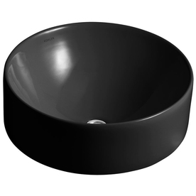 UPC 885612155047 product image for KOHLER Vox Black Vessel Round Bathroom Sink with Overflow | upcitemdb.com