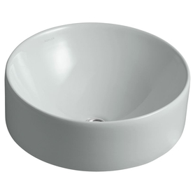 UPC 885612155054 product image for KOHLER Vox Ice Grey Vessel Round Bathroom Sink with Overflow | upcitemdb.com