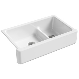 UPC 885612206060 product image for KOHLER Whitehaven Double-Basin Undermount Kitchen Sink | upcitemdb.com