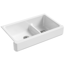 UPC 885612206244 product image for KOHLER Whitehaven Double-Basin Undermount Kitchen Sink | upcitemdb.com