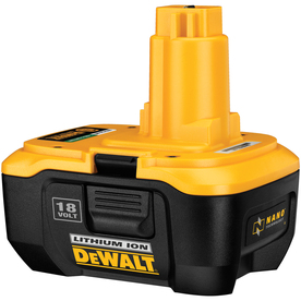 dewalt 18 volt battery lithium