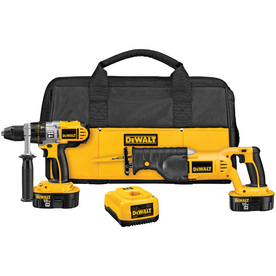 UPC 885911069342 product image for DEWALT 2-Tool 18-Volt Hammer Drill/Reciprocating Saw Combo Kit | upcitemdb.com