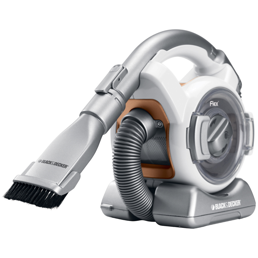 Shop BLACK DECKER Flex Mini Canister Cordless Bagless Handheld Vacuum At Lowes Com