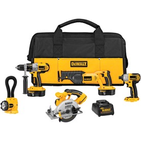 UPC 885911209625 product image for DEWALT 5-Tool 18 Nickel Cadmium Cordless Combo Kit | upcitemdb.com