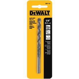 UPC 885911248648 product image for DEWALT 1/4-in Black Oxide Twist Drill Bit | upcitemdb.com