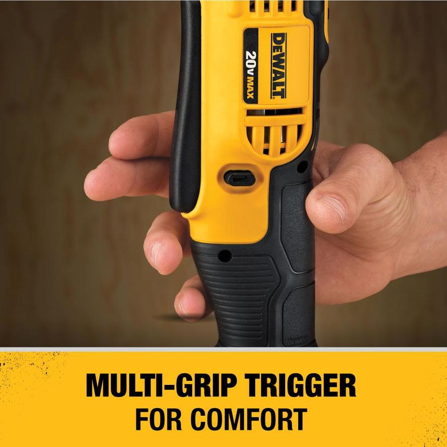 dewalt 20 volt right angle drill