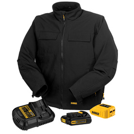 UPC 885911327534 product image for DEWALT Medium Black Lithium Ion Heated Jacket | upcitemdb.com