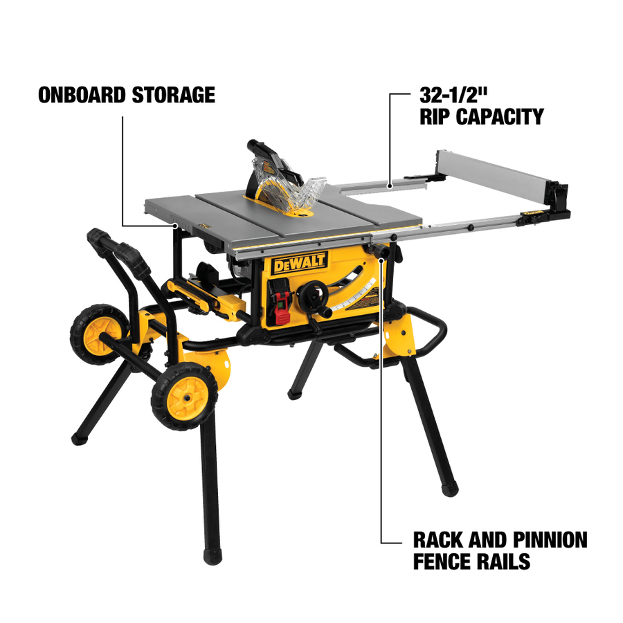 dewalt portable band saw table