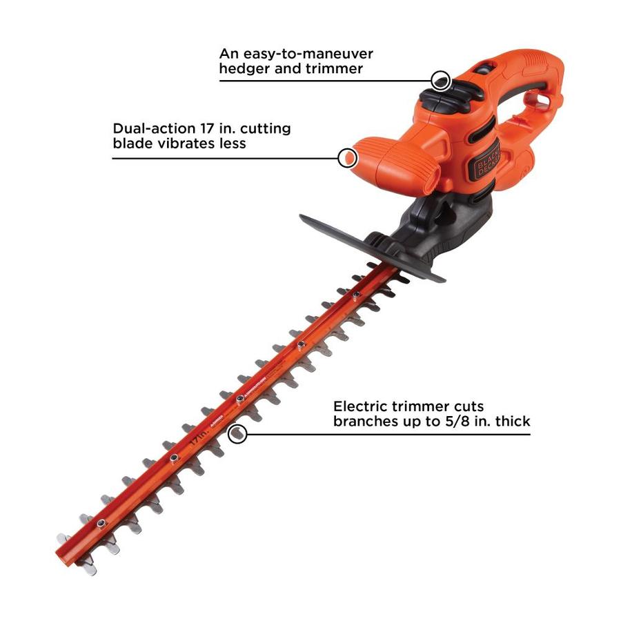 lowes corded hedge trimmer