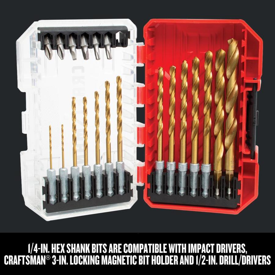 drill bits for craftsman drill