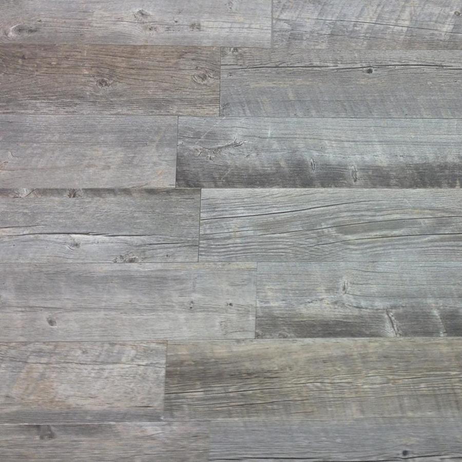 Style Selections Natural Timber Ash 8 In X 48 In Glazed Porcelain Wood Look Floor And Wall Tile In The Tile Department At Lowes Com