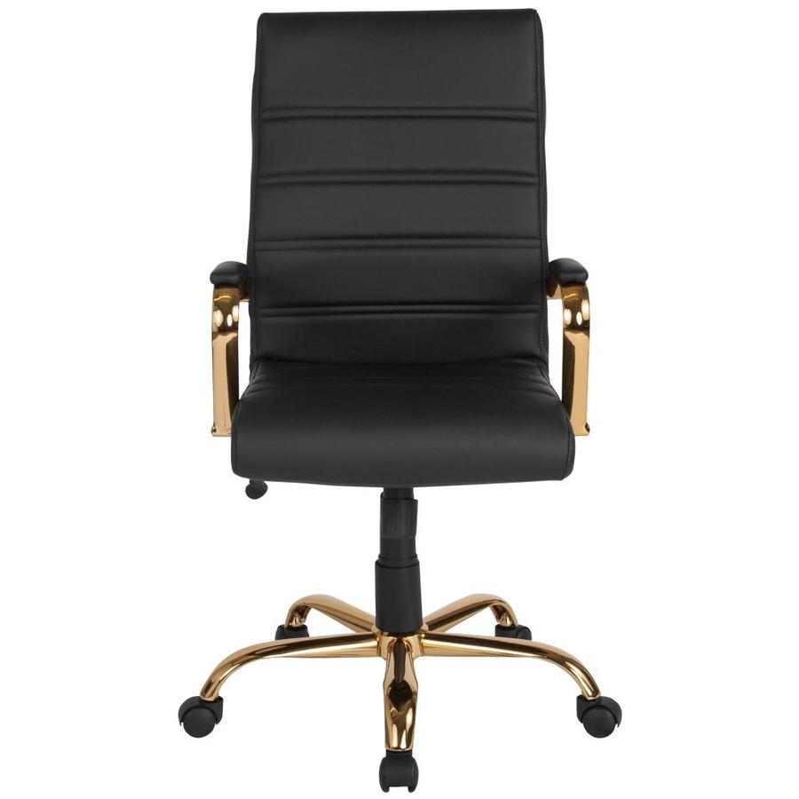 black gold office chair
