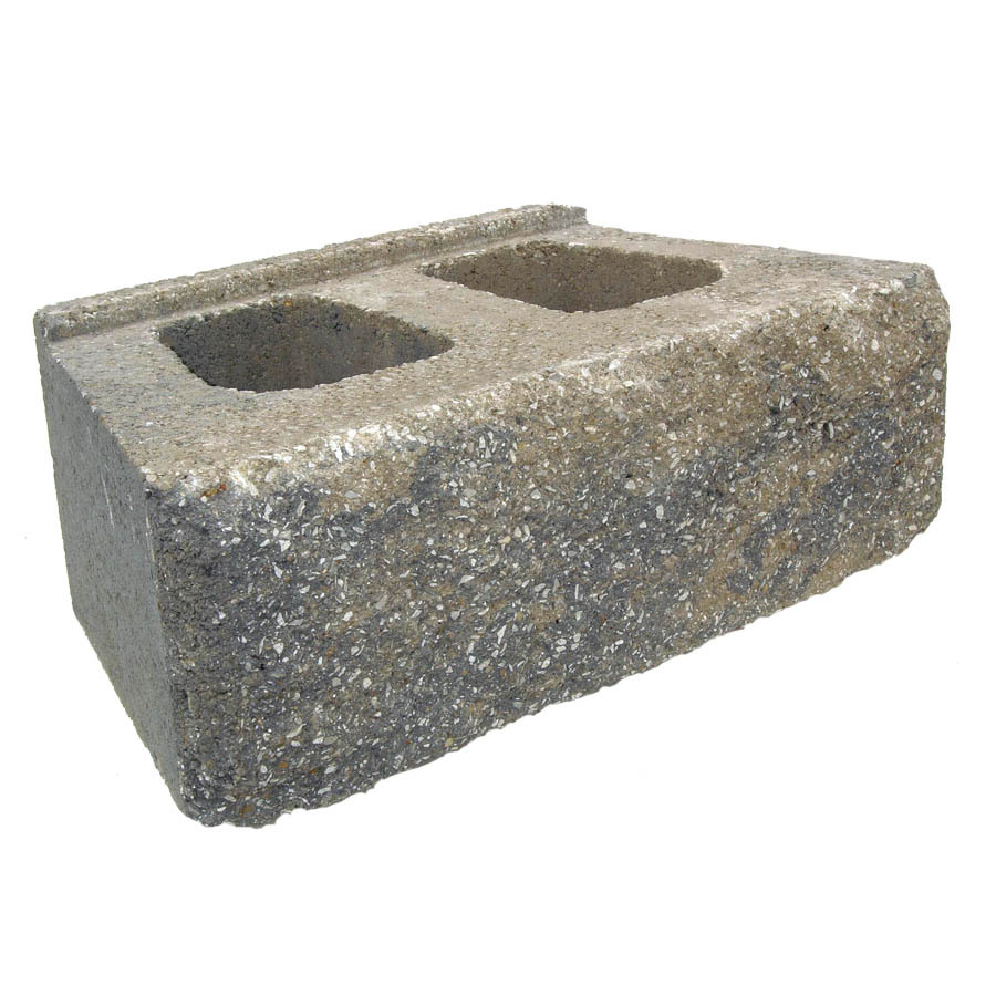 Shop Cumberland Blend Basic Retaining Wall Block (Common: 16-in x 6-in
