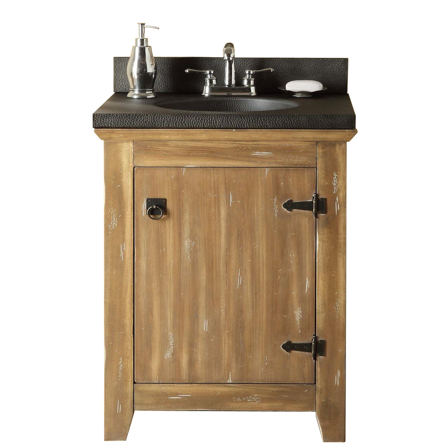  Integral Single Sink Bathroom Vanity with Aluminum Top at Lowes.com