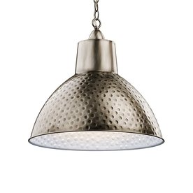 Kichler Lighting Missoula 18.5-in W Antique Pewter Pendant Light with ...