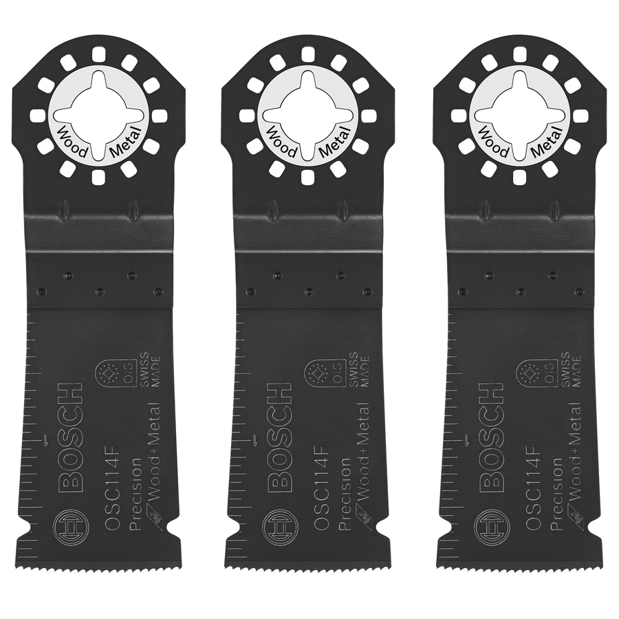 Bosch 3 Pack Bi Metal Oscillating Tool Blades