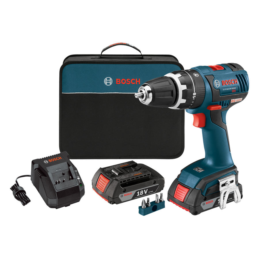 Bosch 1/2 in 18 Volt Variable Speed Cordless Hammer Drill