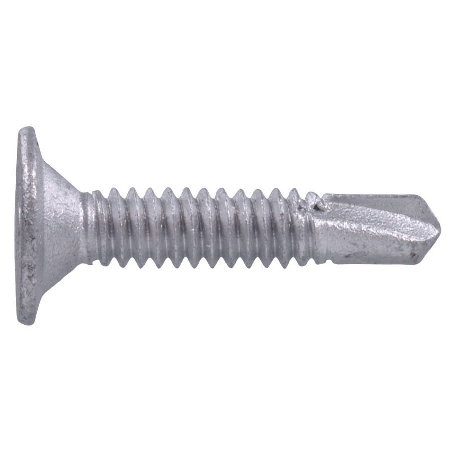 The Hillman Group 144 Count #10 x 1 in Ceramic Self Drilling Interior/Exterior Standard (SAE) Sheet Metal Screws