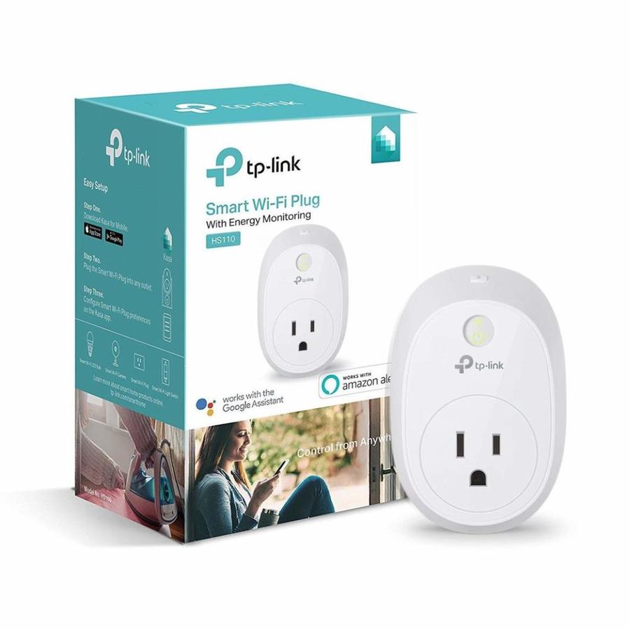 Tp Link Wi Fi Smart Plug With Energy Monitoring Hs110 On Lowe S Accuweather Shop