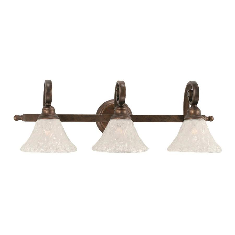 3 Light Brooster Bronze Bathroom Vanity Light