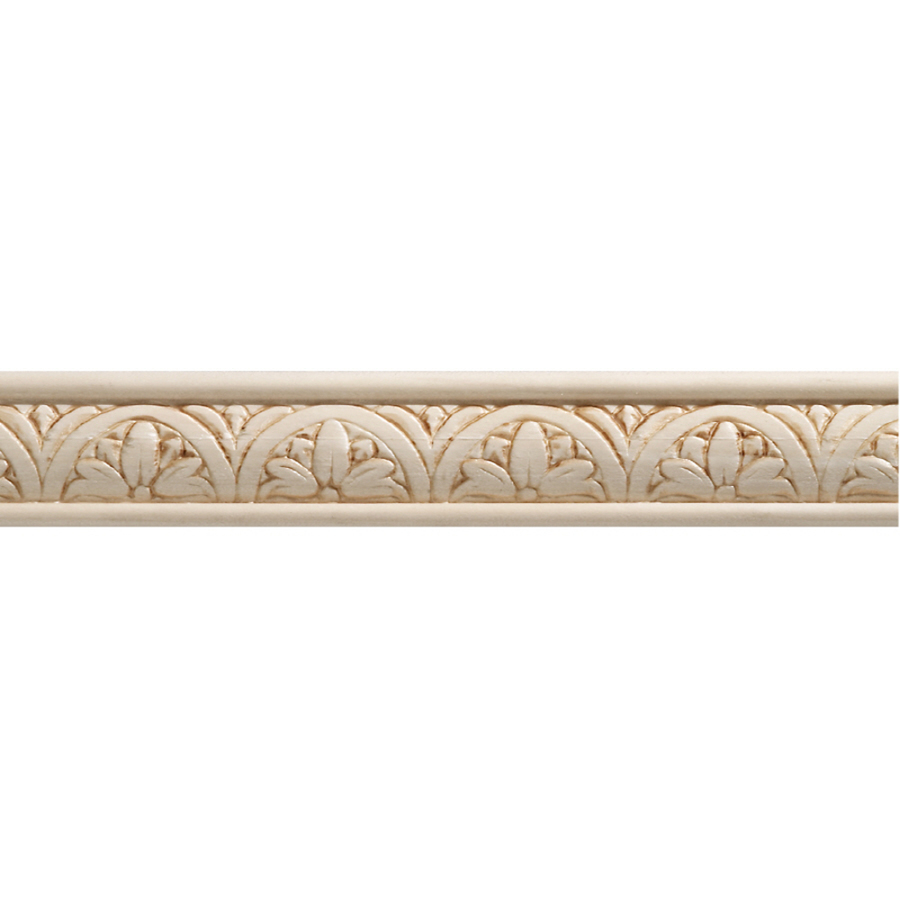 1.25 in x 8 ft x 0.31 in Unfinished Interior Whitewood Moulding Accent