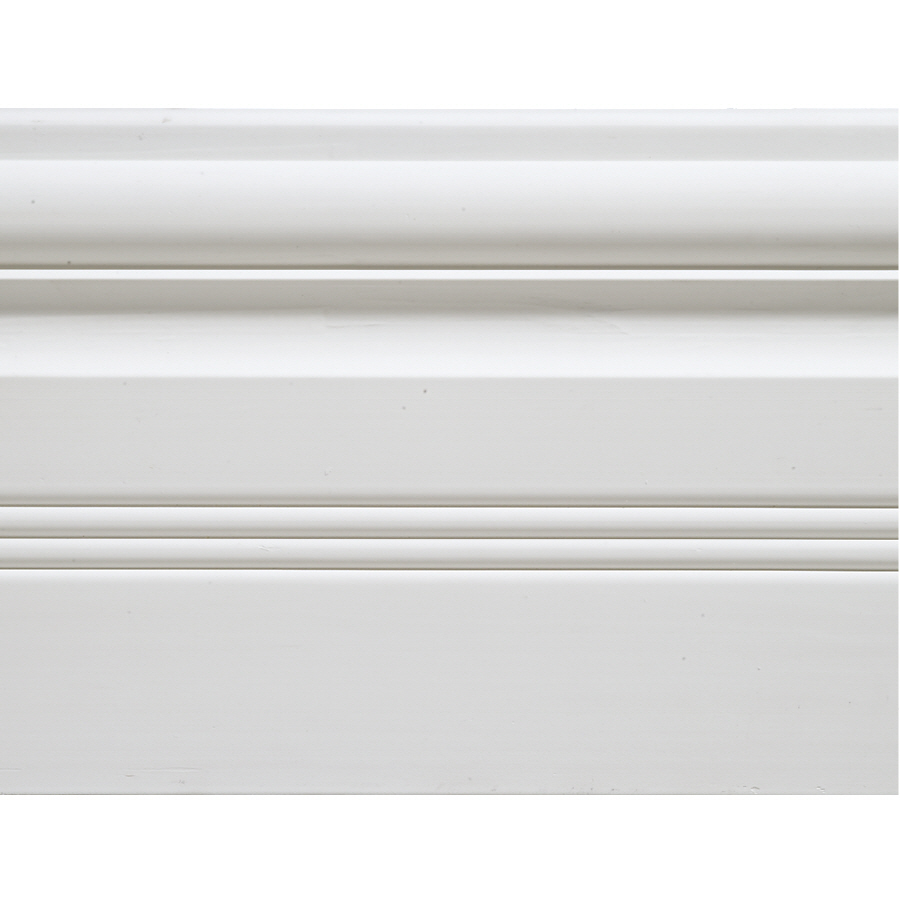 0.69 in x 5.47 in x 8 ft Primed Mixed Base Moulding (Pattern 11707)