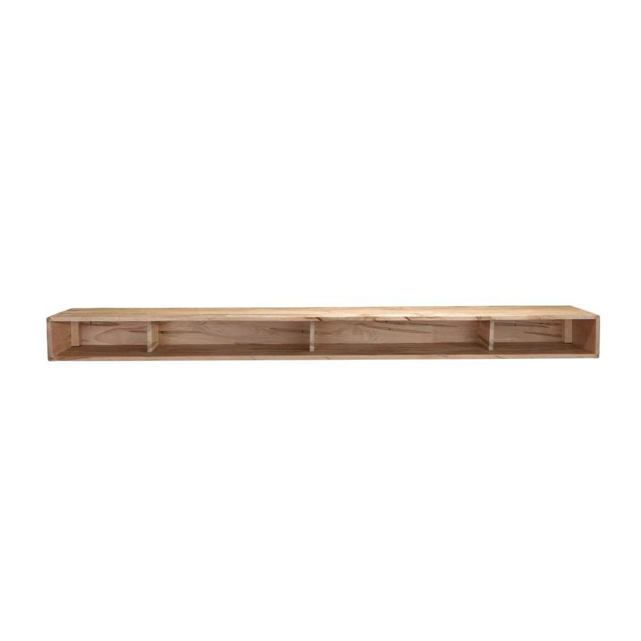 Ornamental 60 In L X 5 In H X 7 In D Wood Floating Shelf In The Wall Mounted Shelving Department At Lowes Com
