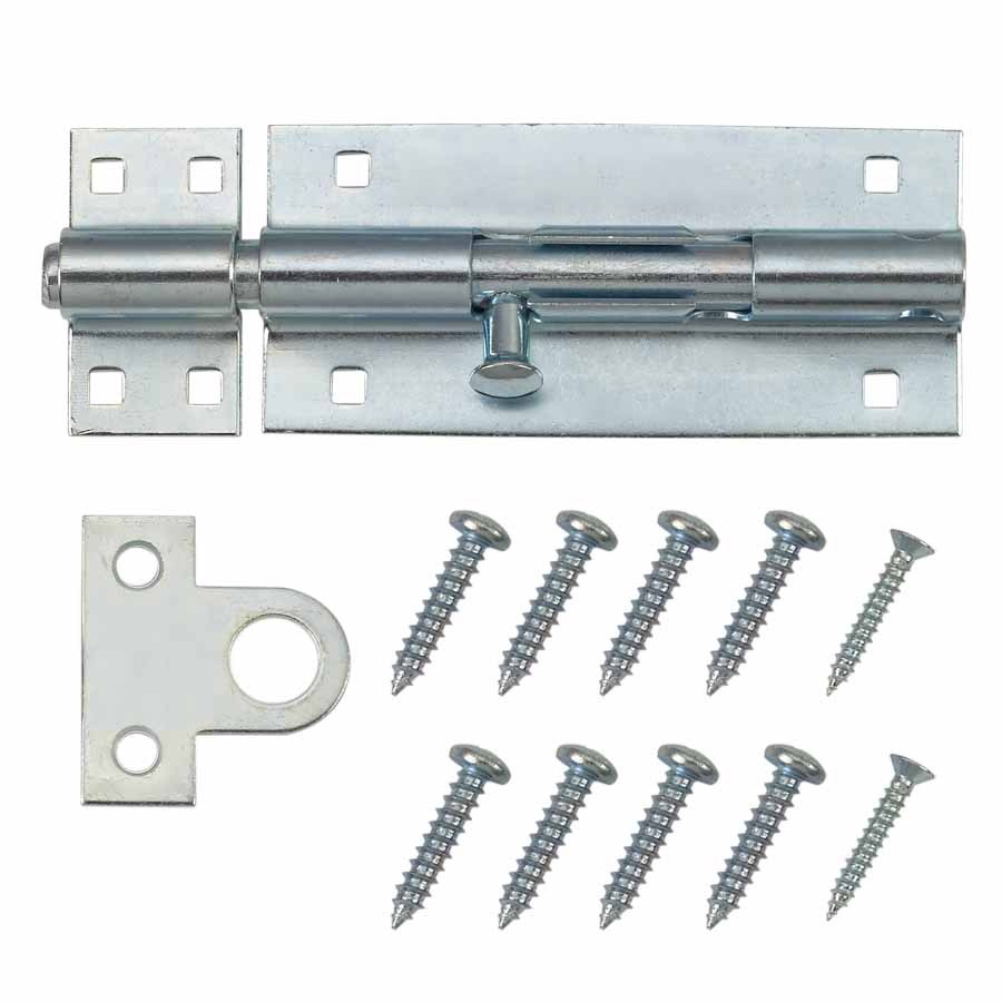 Gatehouse 5 Zinc Plated Barrel Bolt with Screws