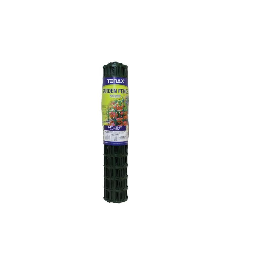 Shop Blue Hawk 24in x 25ft Green Plastic/Polyresin Perimeter Fence at