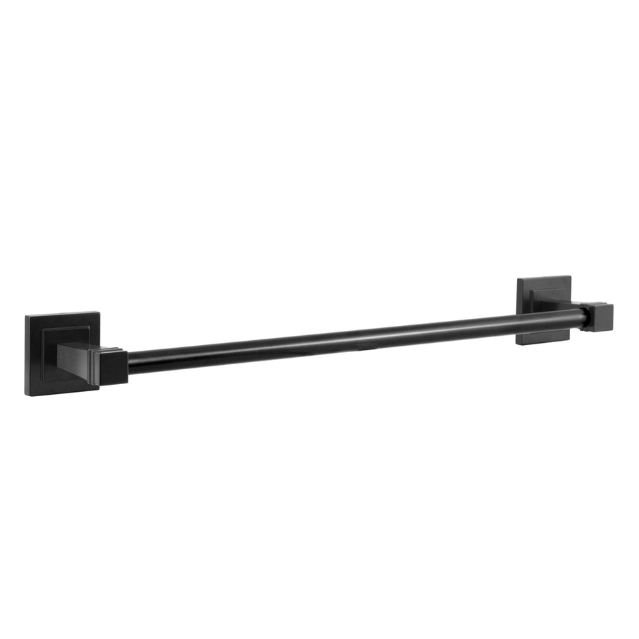 Gatco 24 Brooklyn Matte Black Towel Bar