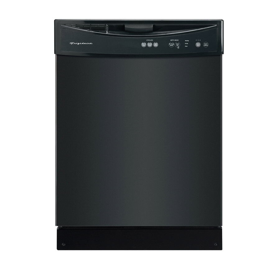 Frigidaire 24 in 61 Decibel Built In Dishwasher with Hard Food Disposer (Black)