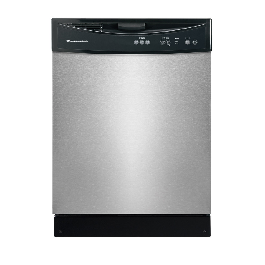 Frigidaire 61 Decibel Built in Dishwasher with Hard Food Disposer (Stainless Steel) (Common 24 in; Actual 24 in)