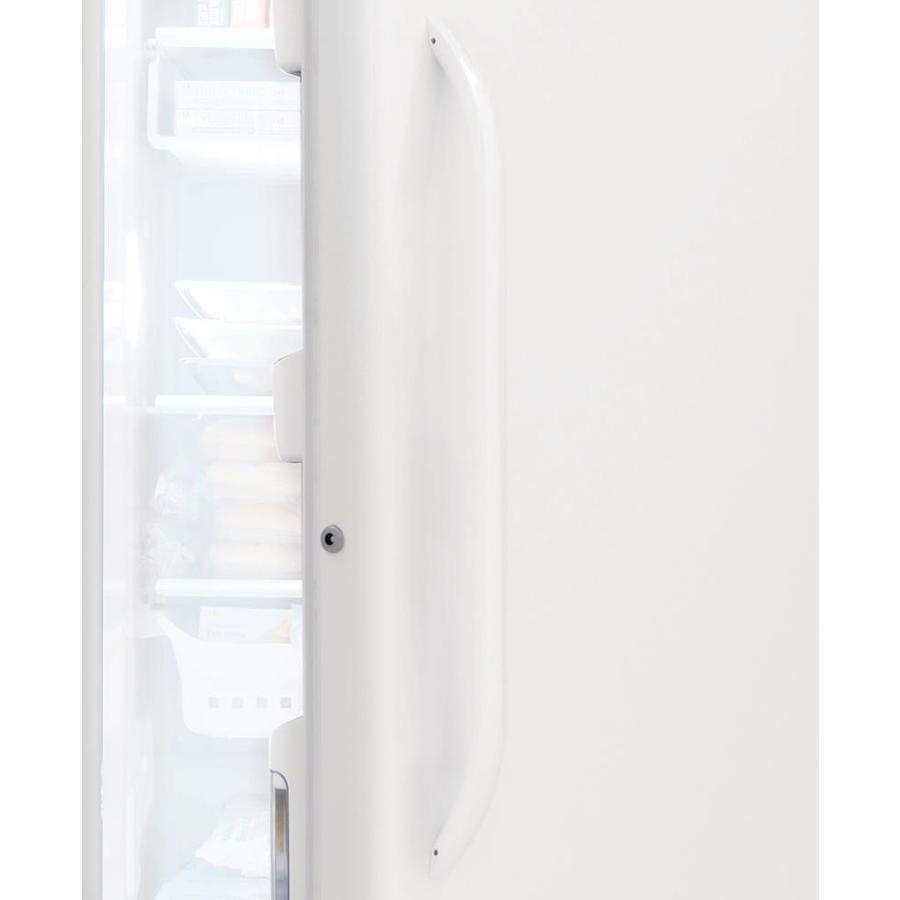 Frigidaire 20 5 Cu Ft Frost Free Upright Freezer White Energy Star At Lowes Com