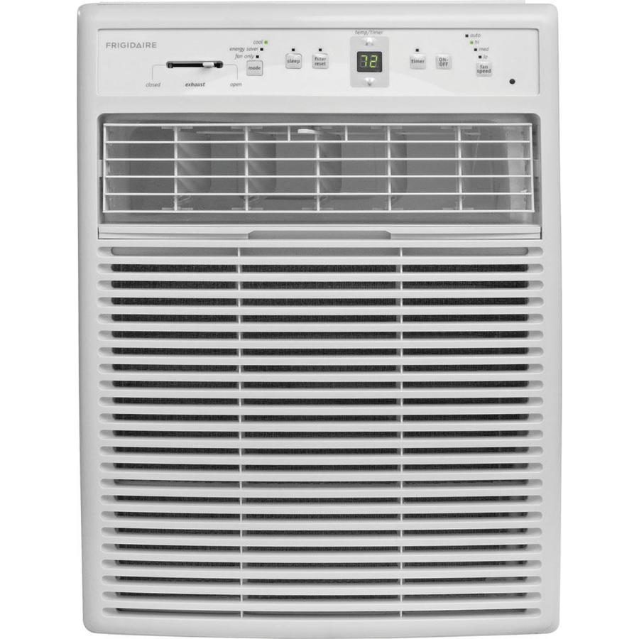 Frigidaire 450-sq ft Window Air Conditioner (115-Volt; 10000-BTU) in White | FFRS1022R1
