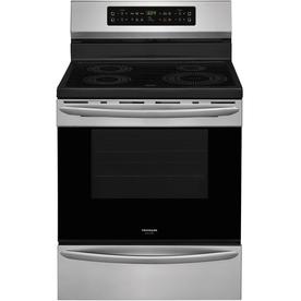 White Electric Induction Range display product reviews for gallery 4 element 5 4 cu ft freestanding induction range