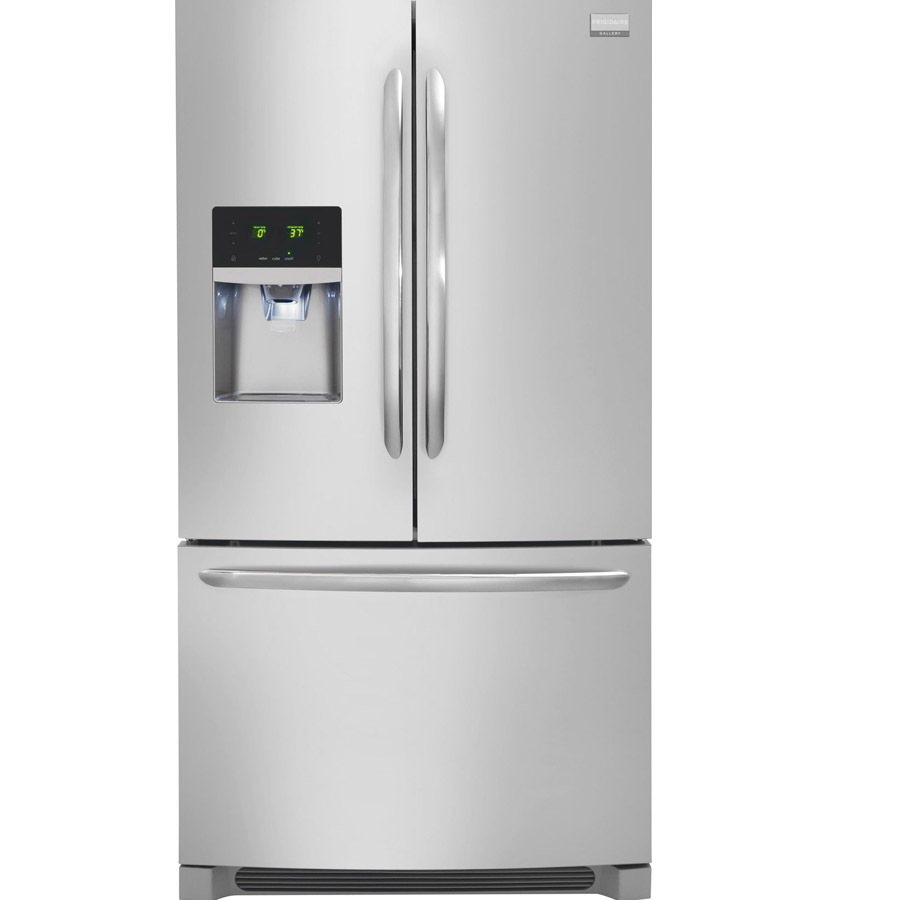 Frigidaire Gallery 22.6 cu ft Counter Depth French Door Refrigerator with Single Ice Maker (Smudgeproof) ENERGY STAR
