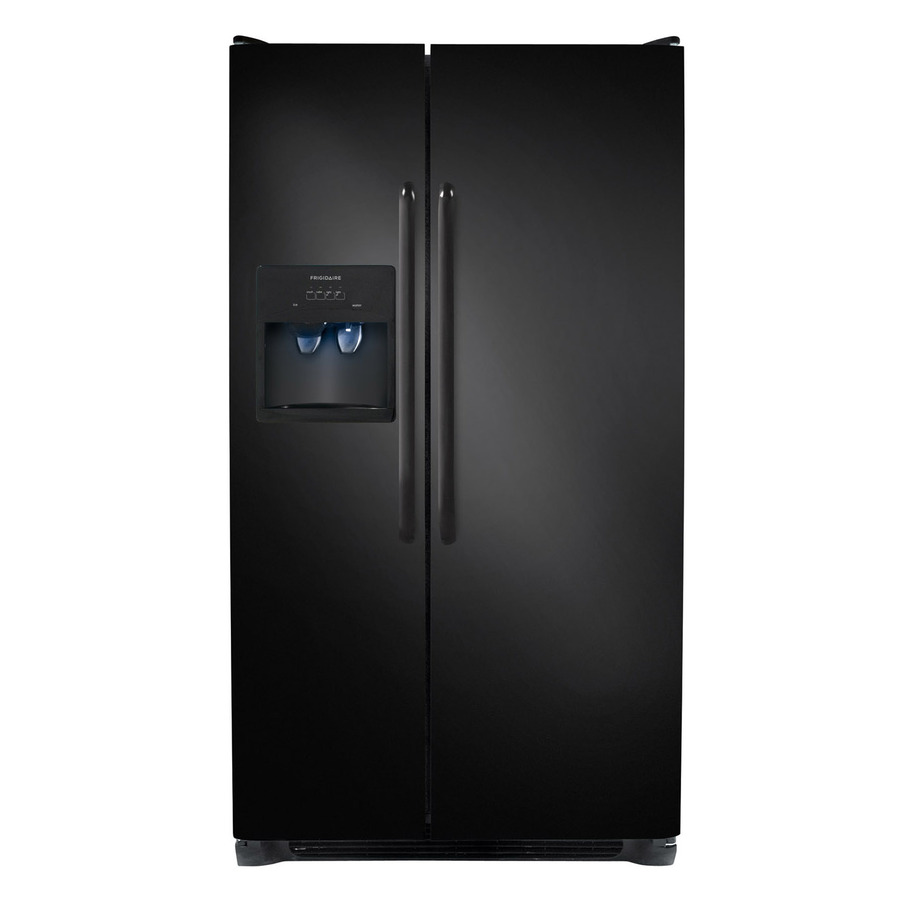 Frigidaire 26 cu ft Side by Side Refrigerator (Black) ENERGY STAR