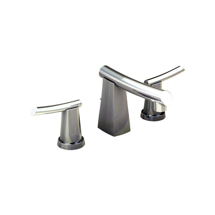 American Standard Green Tea Stainless Steel 2 Handle Widespread WaterSense Bathroom Sink Faucet (Drain Included)