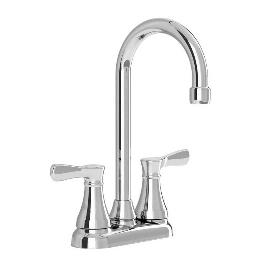 American Standard Cyprus Polished Chrome 2 Handle Bar Faucet