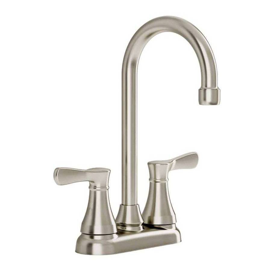 American Standard Cyprus Stainless Steel 2 Handle Bar Faucet