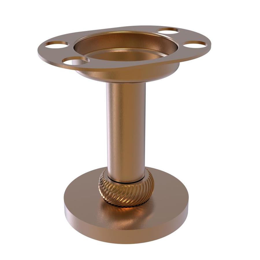 Allied Brass Brushed Bronze Brass Tumbler and Toothbrush Holder | 955T-BBR