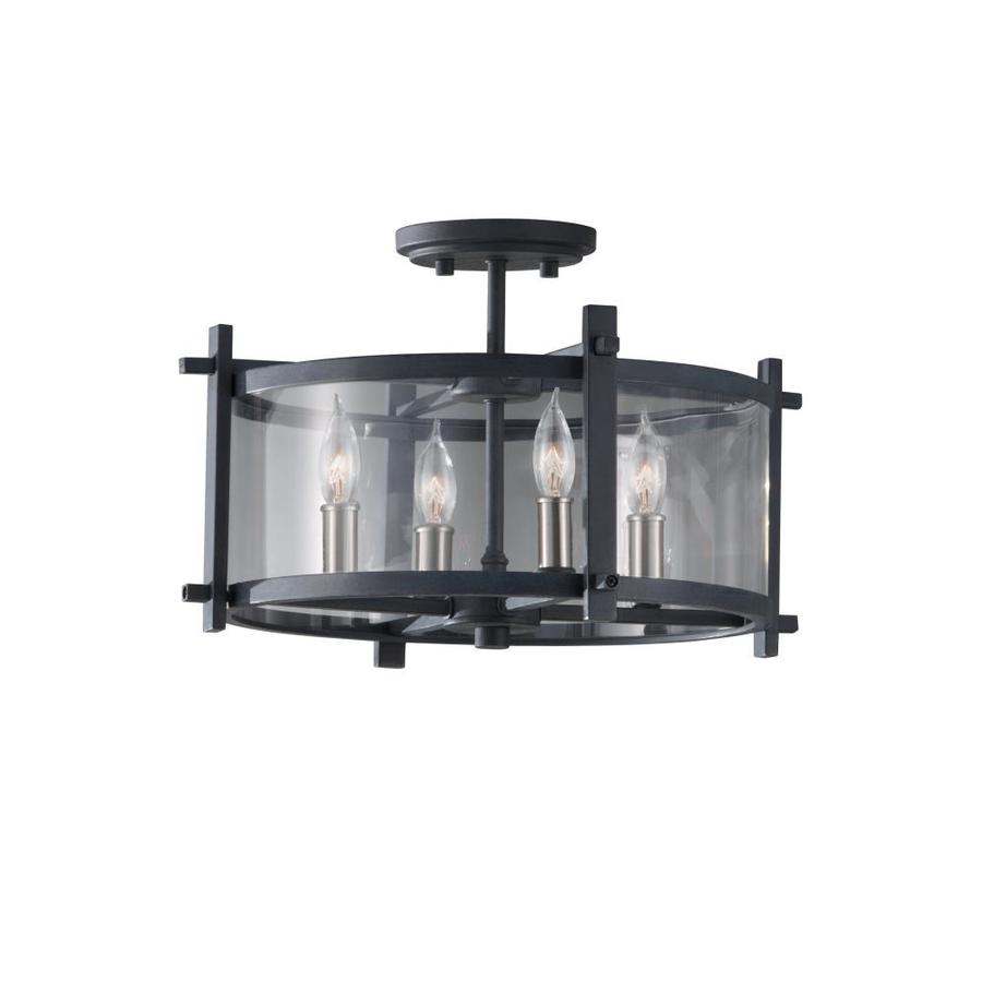 Ethan 4 Light Antique Forged IronBrushed Steel Mini Chandelier Shade Ethan 4 Light Antique Forged IronBrushed Steel Mini Chandelier Shade