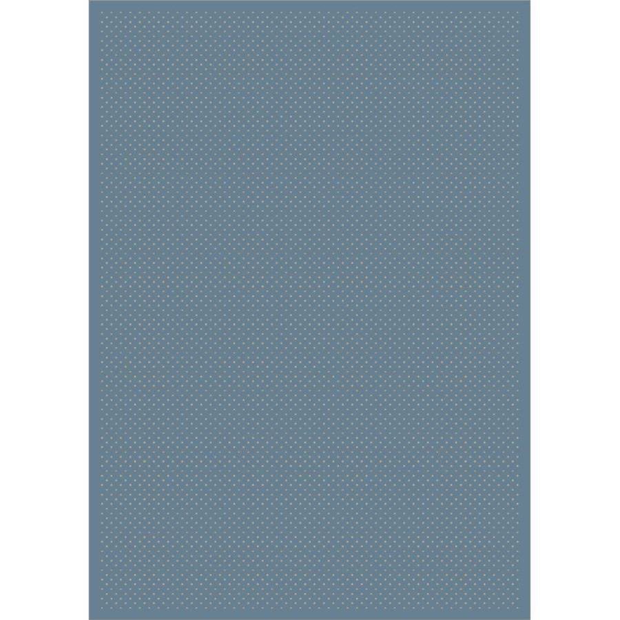 Milliken Checkpoint 7 ft 8 in x 10 ft 9 in Rectangular Blue Transitional Area Rug