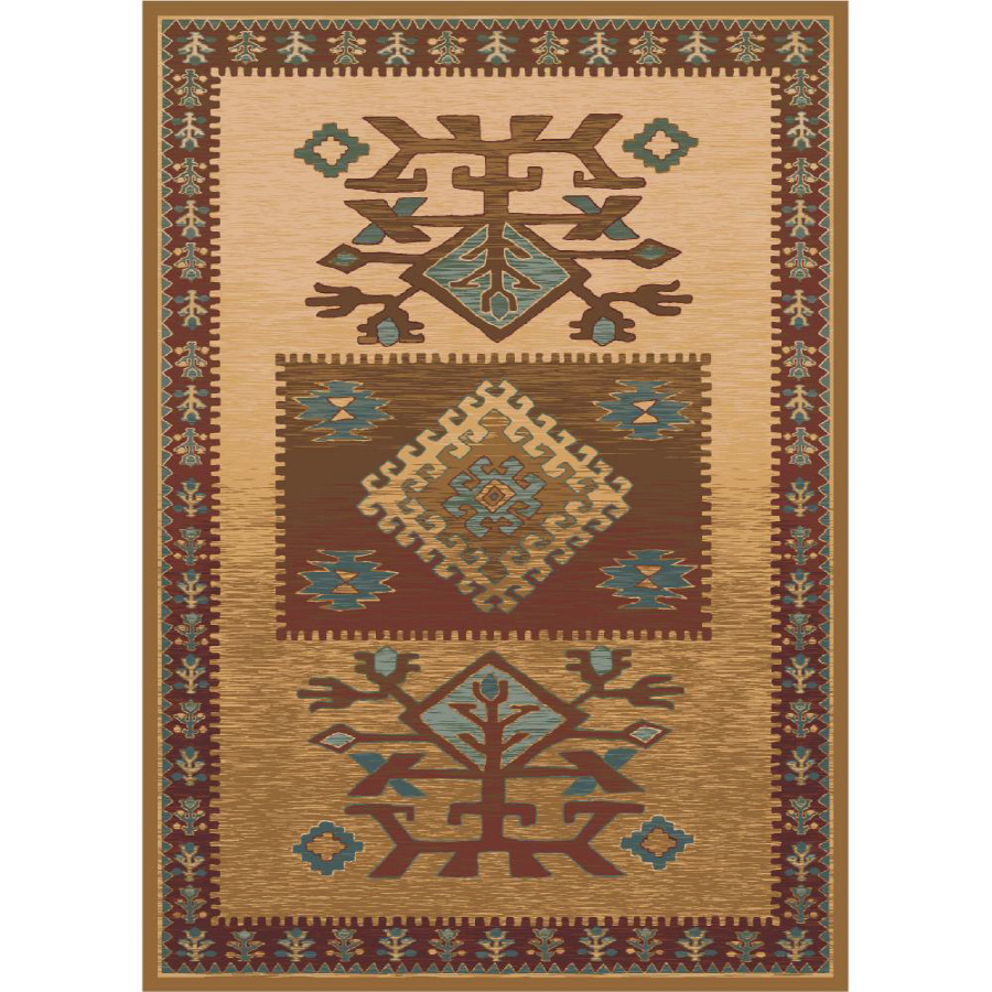 Milliken Ahvas 7 ft 8 in x 10 ft 9 in Rectangular Cream/Beige/Almond Transitional Area Rug