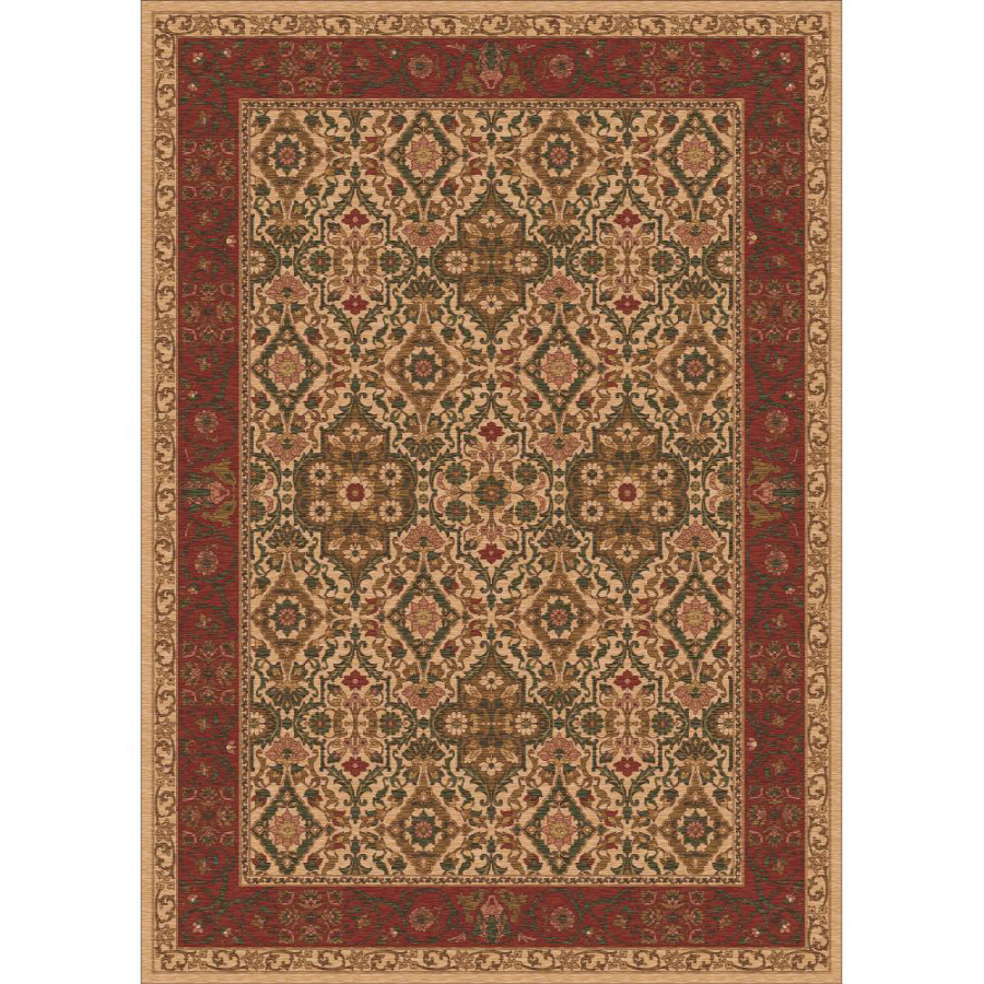 Milliken Sandakan 7 ft 8 in x 10 ft 9 in Rectangular Brown/Tan Transitional Area Rug