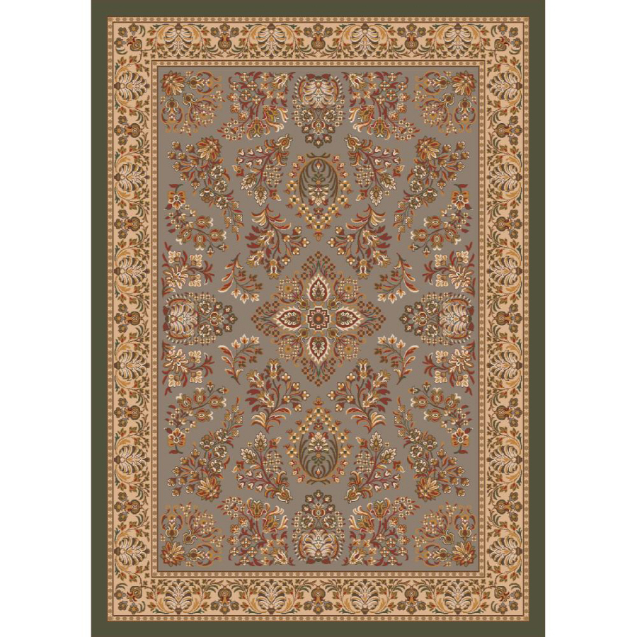 Milliken Halkara 7 ft 8 in x 10 ft 9 in Rectangular Green Transitional Area Rug